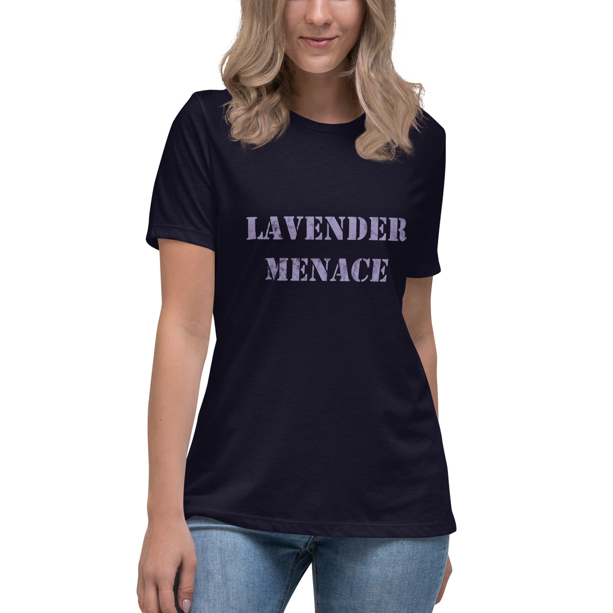 Lavender Menace Femme Fit T-shirt – Working Class History | Shop