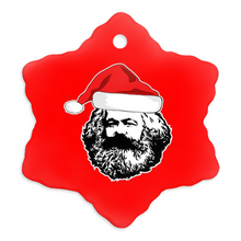 Load image into Gallery viewer, Karl Marx Christmas Ornament
