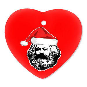 Karl Marx Christmas Ornament