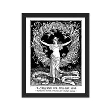 Load image into Gallery viewer, May Day Garland Framed Poster