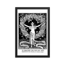 Load image into Gallery viewer, May Day Garland Framed Poster