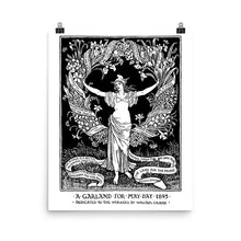 Load image into Gallery viewer, May Day Garland Poster