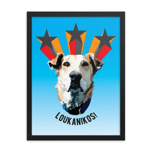 Load image into Gallery viewer, Loukanikos Framed Poster