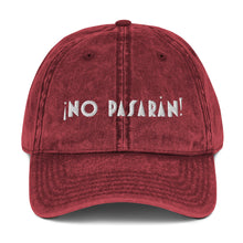 Load image into Gallery viewer, No Pasaran Cotton Twill Cap