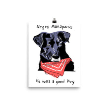 Load image into Gallery viewer, Negro Matapacos Poster
