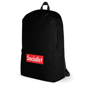 Socialist Black Backpack