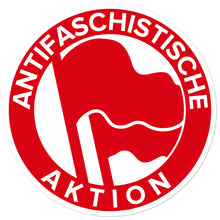 Load image into Gallery viewer, Anti-Fascist Action Sticker