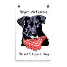 Load image into Gallery viewer, Negro Matapacos Poster