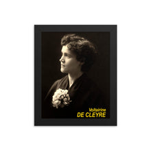 Load image into Gallery viewer, Voltairine de Cleyre Framed poster