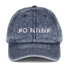 Load image into Gallery viewer, No Pasaran Cotton Twill Cap