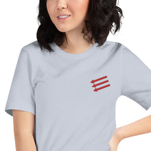 Load image into Gallery viewer, 3 Arrows Embroidered Unisex T-Shirt