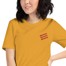 Load image into Gallery viewer, 3 Arrows Embroidered Unisex T-Shirt