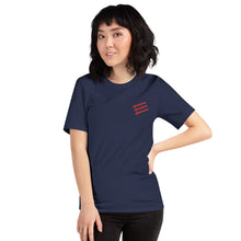 Load image into Gallery viewer, 3 Arrows Embroidered Unisex T-Shirt