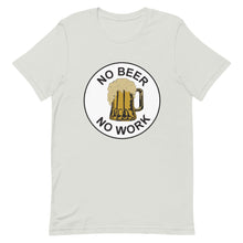 Load image into Gallery viewer, No Beer No Work Unisex T-Shirt