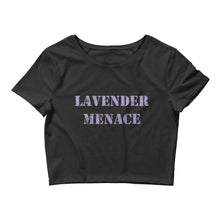 Load image into Gallery viewer, Lavender Menace Crop Top