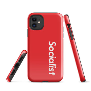 Socialist Tough iPhone Case