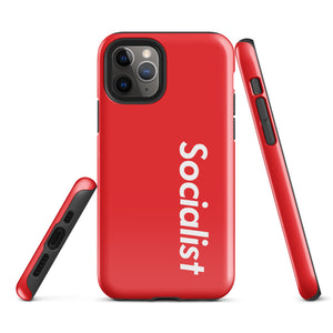 Socialist Tough iPhone Case