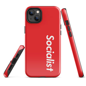 Socialist Tough iPhone Case