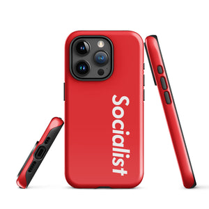 Socialist Tough iPhone Case