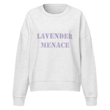 Load image into Gallery viewer, Lavender Menace Femme Sweatshirt
