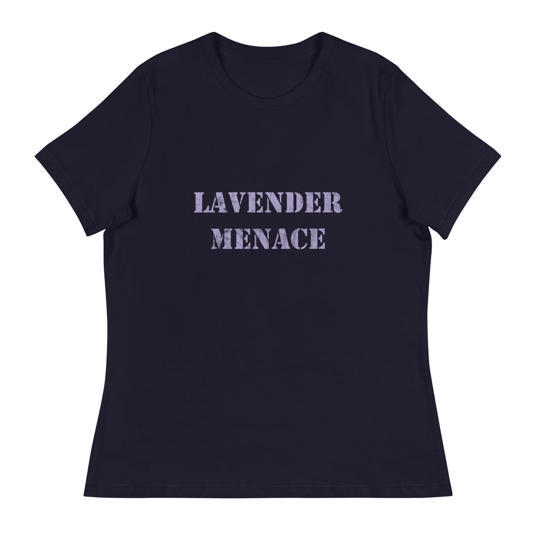 Lavender Menace Femme Fit T-shirt – Working Class History | Shop