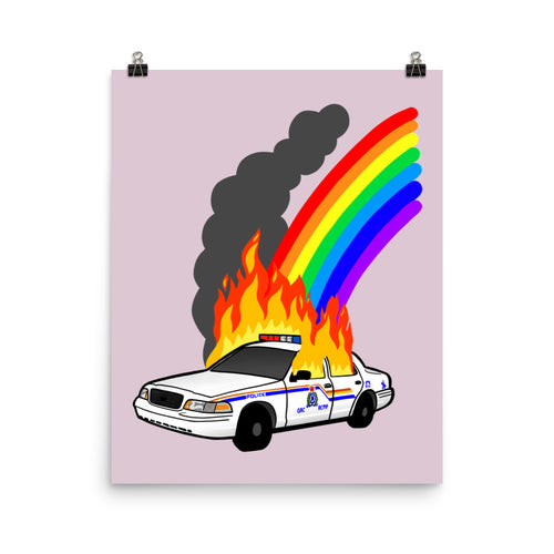 No Cops at Pride Poster