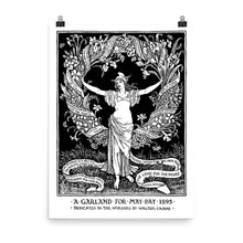 Load image into Gallery viewer, May Day Garland Poster