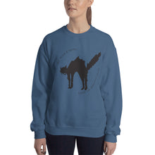 Load image into Gallery viewer, Black Cat Unisex Sweatshirt