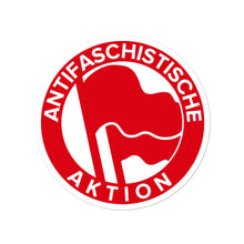 Load image into Gallery viewer, Anti-Fascist Action Sticker