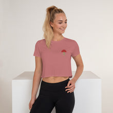 Load image into Gallery viewer, Carnation Revolution Embroidered Crop Top