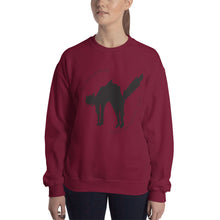 Load image into Gallery viewer, Black Cat Unisex Sweatshirt