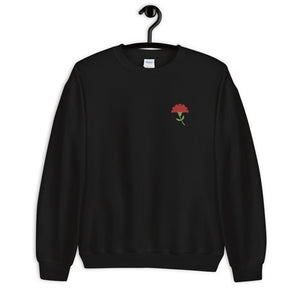 Carnation Revolution Embroidered Sweatshirt