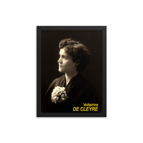 Voltairine de Cleyre Framed poster