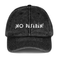 Load image into Gallery viewer, No Pasaran Cotton Twill Cap