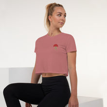 Load image into Gallery viewer, Carnation Revolution Embroidered Crop Top