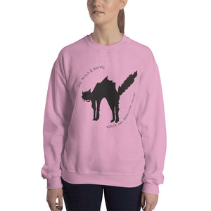 Black Cat Unisex Sweatshirt