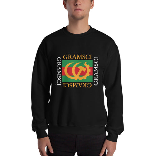 Gramsci Unisex Black Sweatshirt