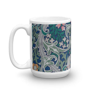 William Morris Flower Mug