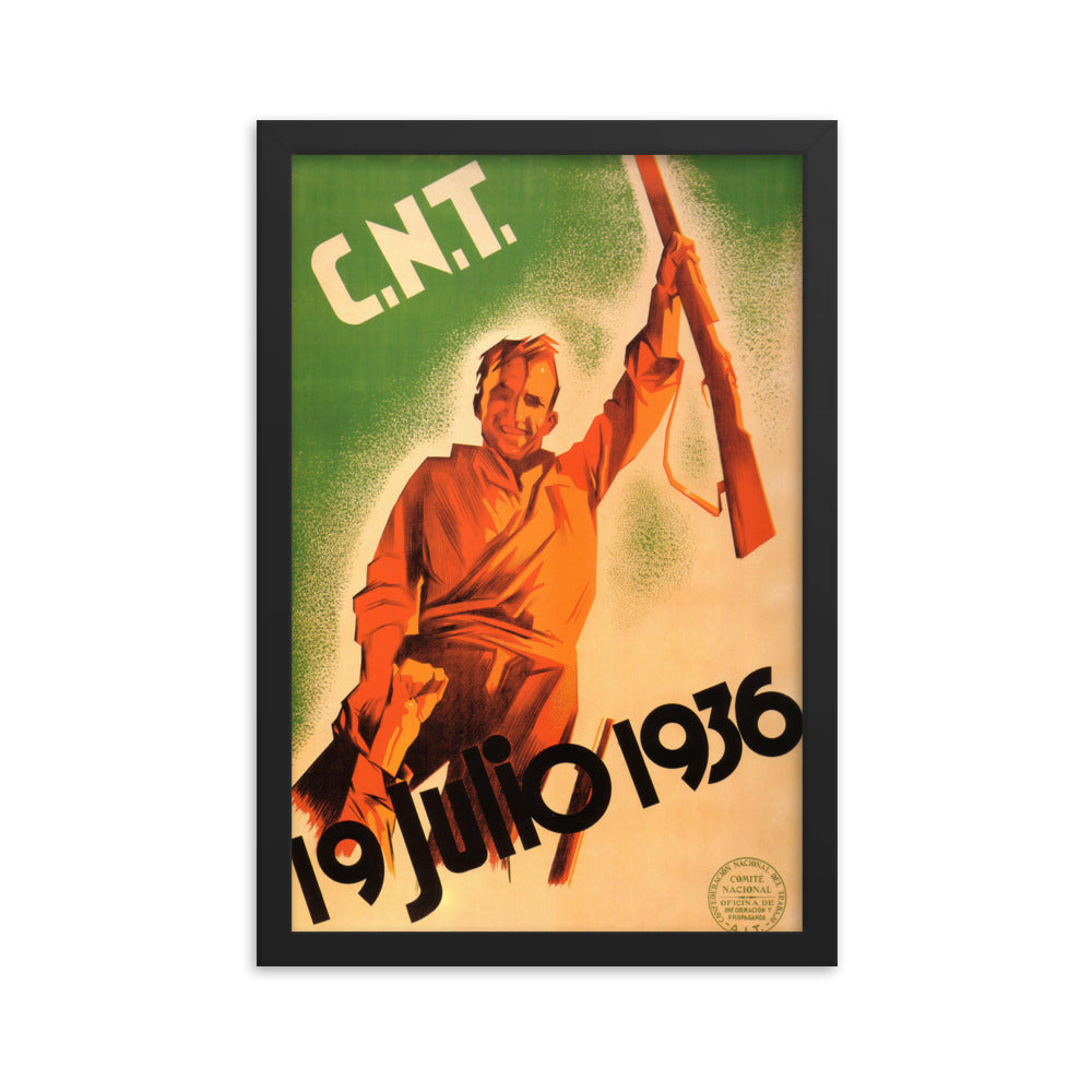 CNT Framed Poster