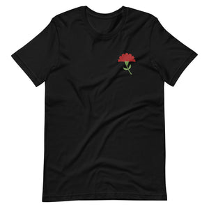 Carnation Revolution Embroidered T-Shirt
