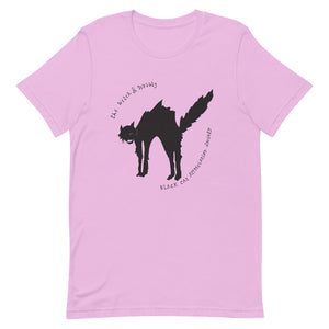 Black Cat Unisex T-Shirt