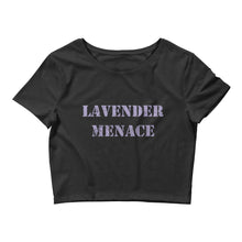 Load image into Gallery viewer, Lavender Menace Crop Top