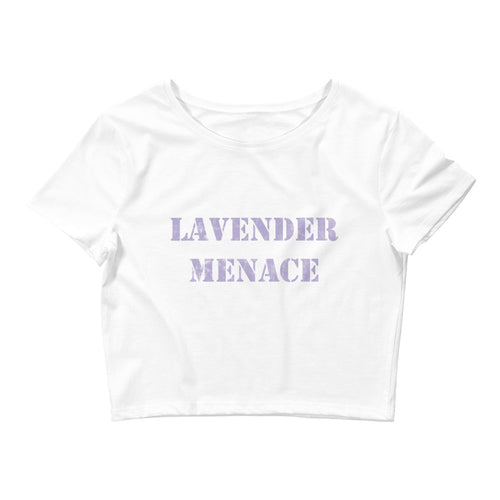 Lavender Menace Crop Top