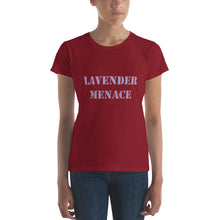 Load image into Gallery viewer, Lavender Menace Femme Fit T-shirt