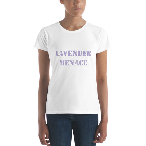 Lavender Menace Femme Fit T-shirt